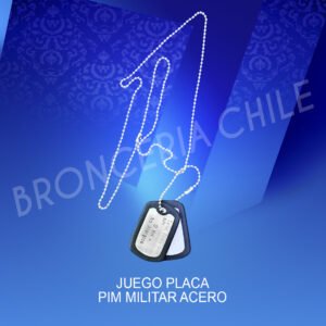 JUEGO PLACA PIM MILITAR